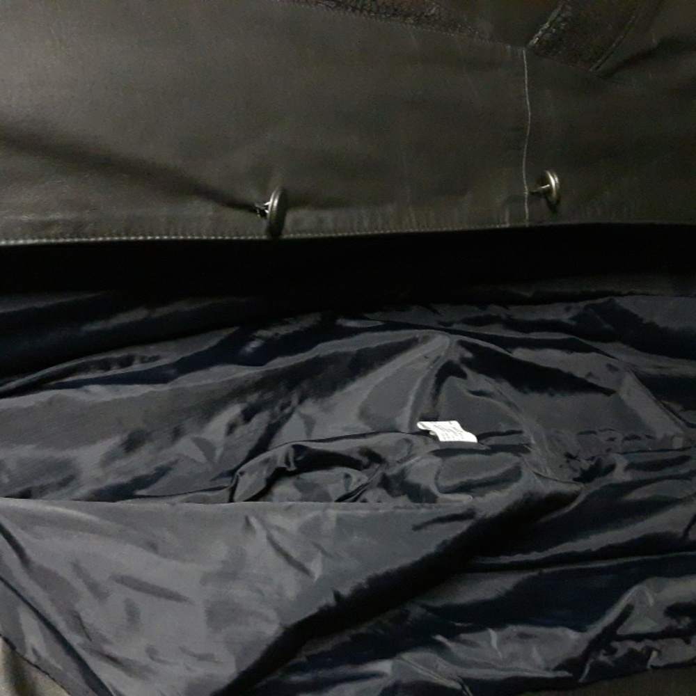 Genuine Black Leather Jacket - Picture 8 of 10